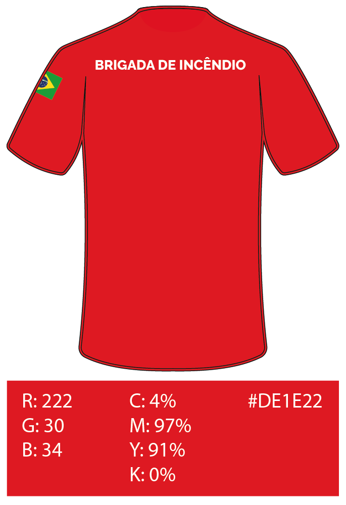 vermelho costas