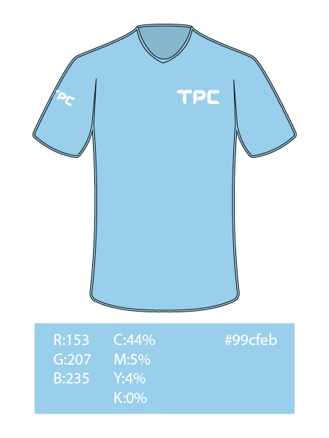 Uniformes Vetorizados coloridos TPC RGB_Camiseta Operacional - Azul Claro cópia