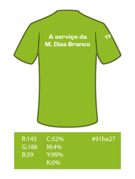 Uniformes Vetorizados coloridos TPC RGB_Camiseta Operacional M. Dias COSTAS - Verde Claro