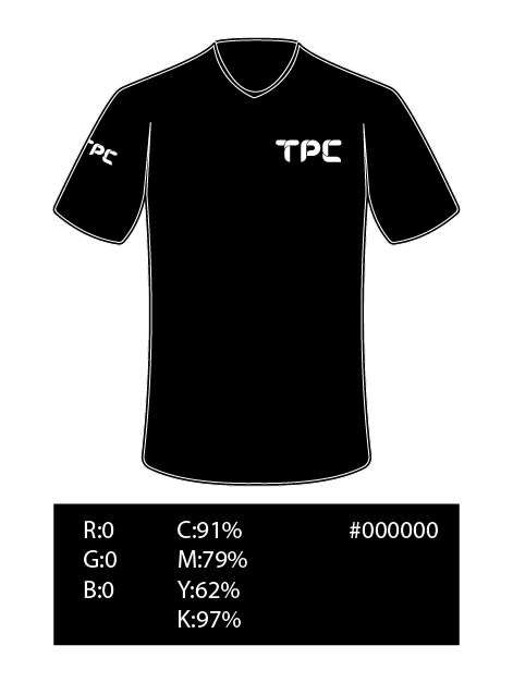 Uniformes Vetorizados coloridos TPC RGB_Camiseta Operacional - Preto cópia