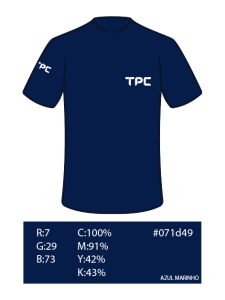 TPC - CORREIOS - Camiseta - FRENTE - Azul Marinho