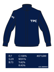 TPC - CORREIOS - Jaqueta - FRENTE - Azul Marinho