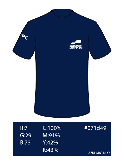 TPC - CORREIOS RJ - Camiseta - FRENTE - Azul Marinho